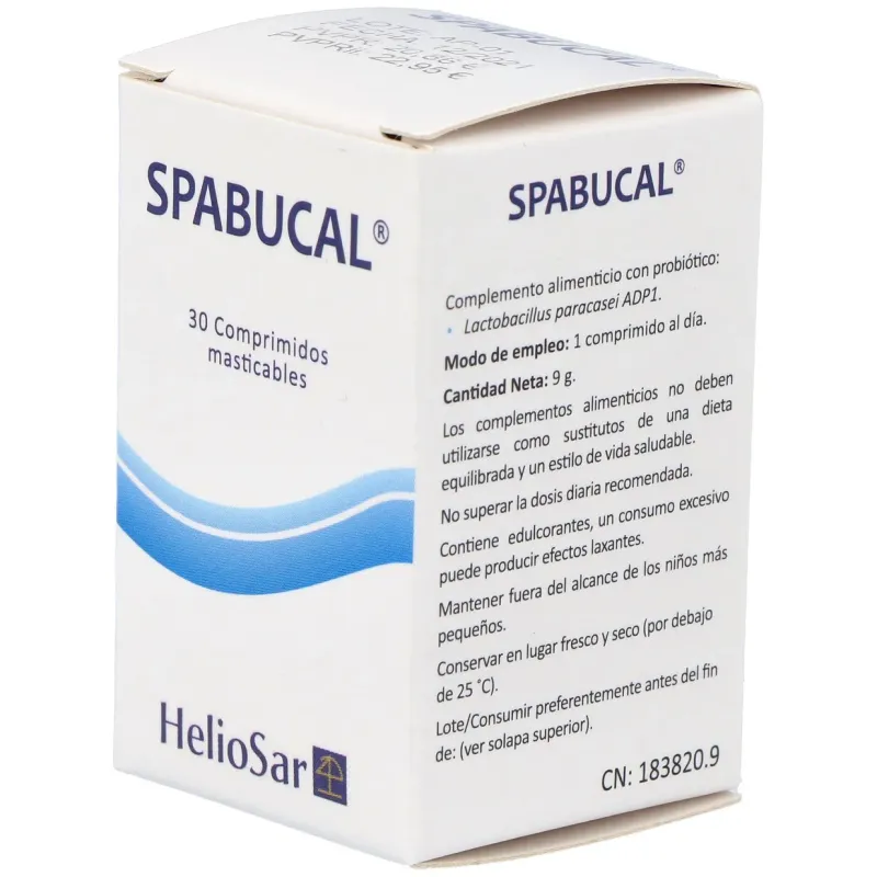 Spabucal 30comp.mast. | Farmacia Barata