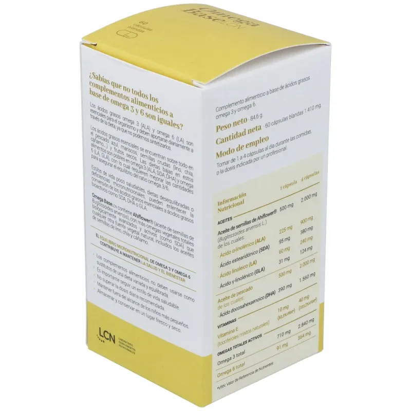 Cn omega base lcn 60 cápsulas | Farmacia Barata Cn omega base lcn 60 cápsulas | Farmacia Barata