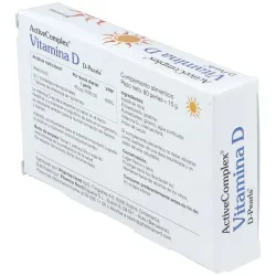 Activecomplex vit. d 40mcg. 1600ui 80perlas | Farmacia Barata