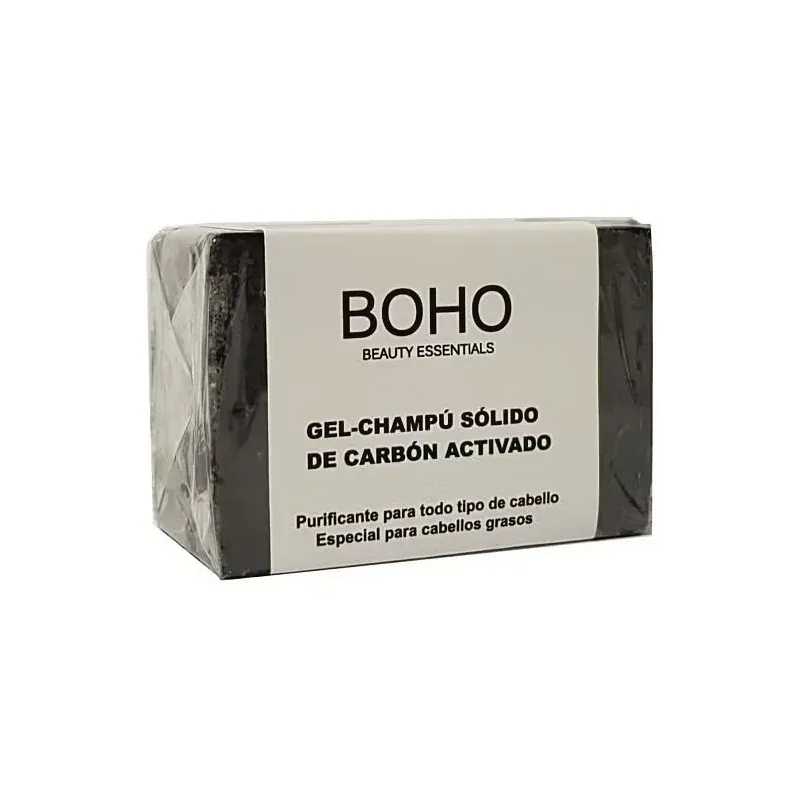 Boho champu solido carbon activado 60g | Farmacia Barata