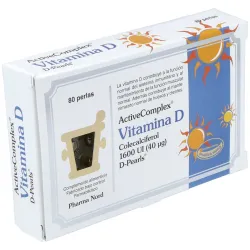 Activecomplex vit. d 40mcg. 1600ui 80perlas | Farmacia Barata