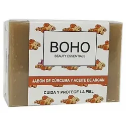 Boho Jabón Cúrcuma y Aceite de Argán, 100 g