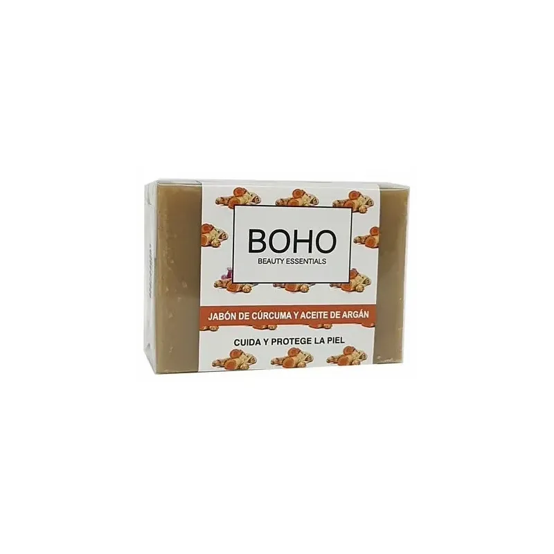 Boho jabón curcuma y aceite de argán 100g | Farmacia Barata