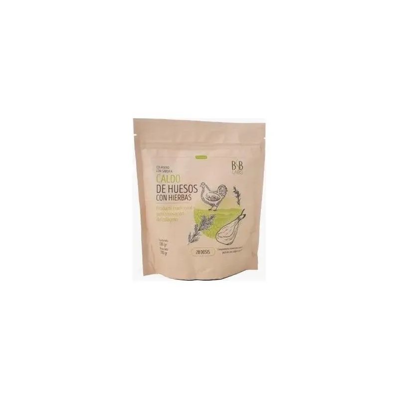 Caldo de huesos con hierbas 330gr. | Farmacia Barata