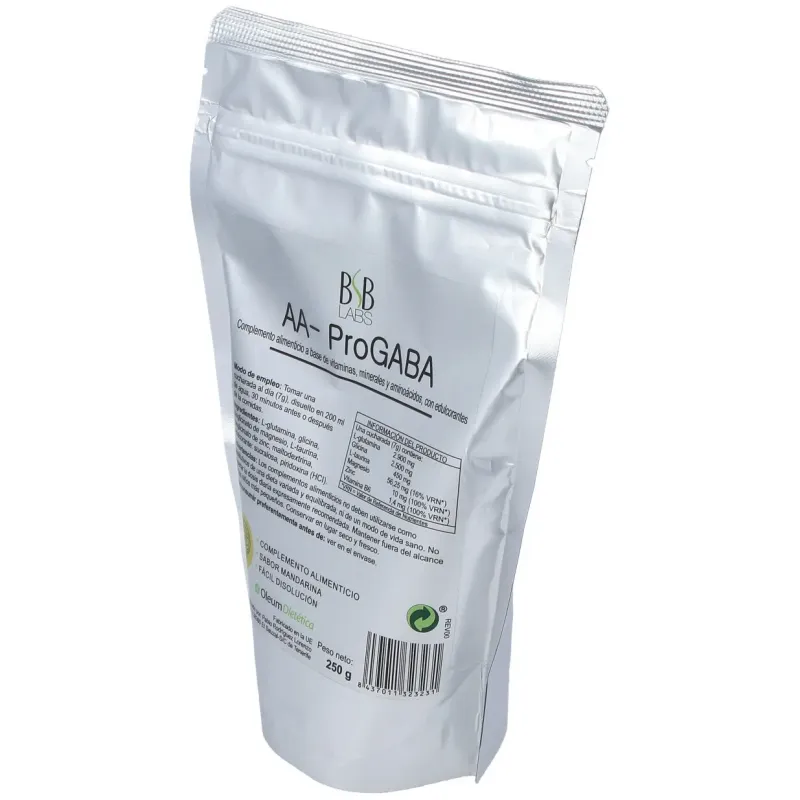 Bsb labs aa progaba sabor mandarina 250g | Farmacia Barata