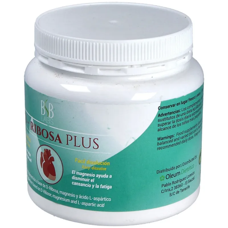 Bsb labs d-ribosa plus 250g | Farmacia Barata