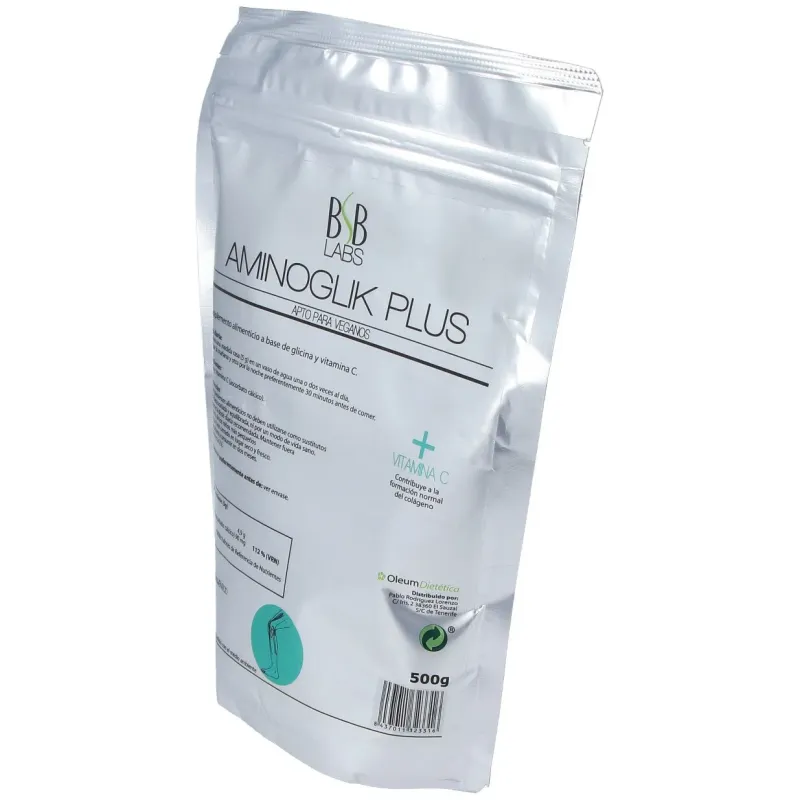 Bsb labs aminoglik plus + vitamina c sg vegan 500g | Farmacia Barata Bsb labs aminoglik plus + vitamina c sg vegan 500g | Farmacia Barata