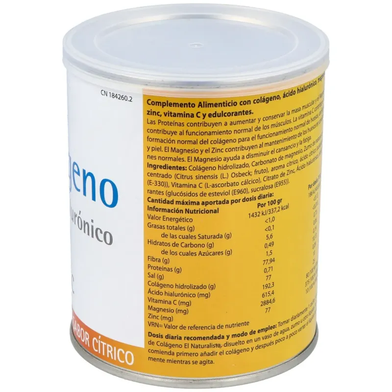 Colageno+ac. hialuronico+mg+zn+vit. c 390gr. | Farmacia Barata Colageno+ac. hialuronico+mg+zn+vit. c 390gr. | Farmacia Barata