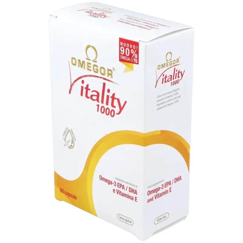 Omegor vitality 1000 60perlas | Farmacia Barata