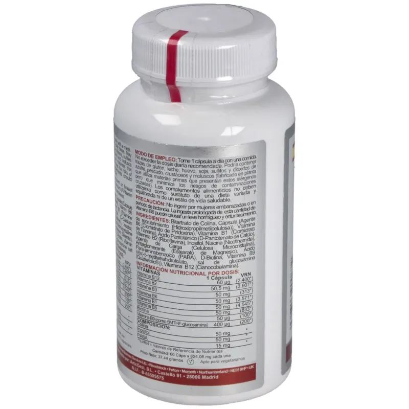 Airbiotic vit b-50 ab complex 60 cápsulas | Farmacia Barata Airbiotic vit b-50 ab complex 60 cápsulas | Farmacia Barata