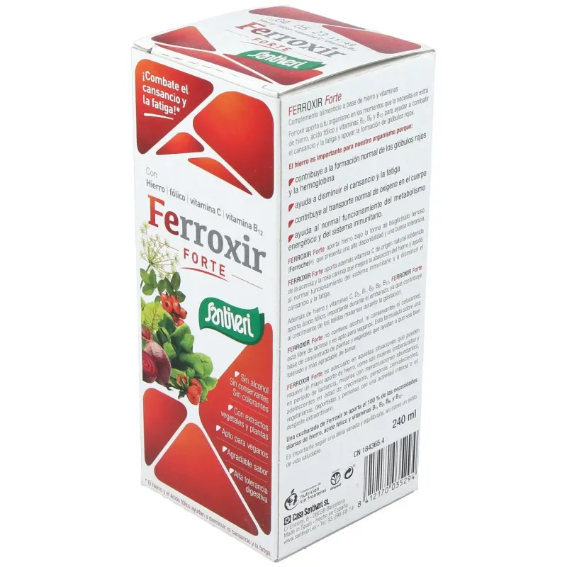Ferroxir forte jarabe 240ml. | Farmacia Barata
