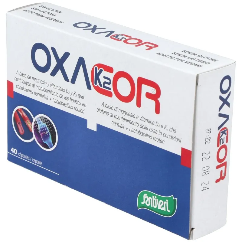 Oxacor k2 40 capsulas | Farmacia Barata