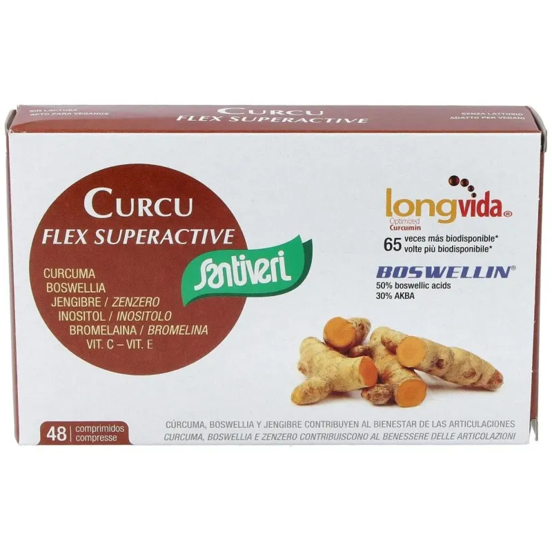 Curcu flex superactive 48comp. | Farmacia Barata
