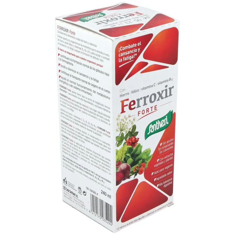 Ferroxir forte jarabe 240ml. | Farmacia Barata