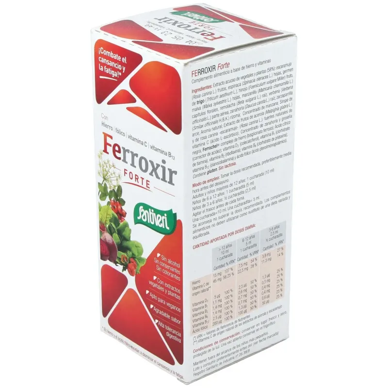 Ferroxir forte jarabe 240ml. | Farmacia Barata