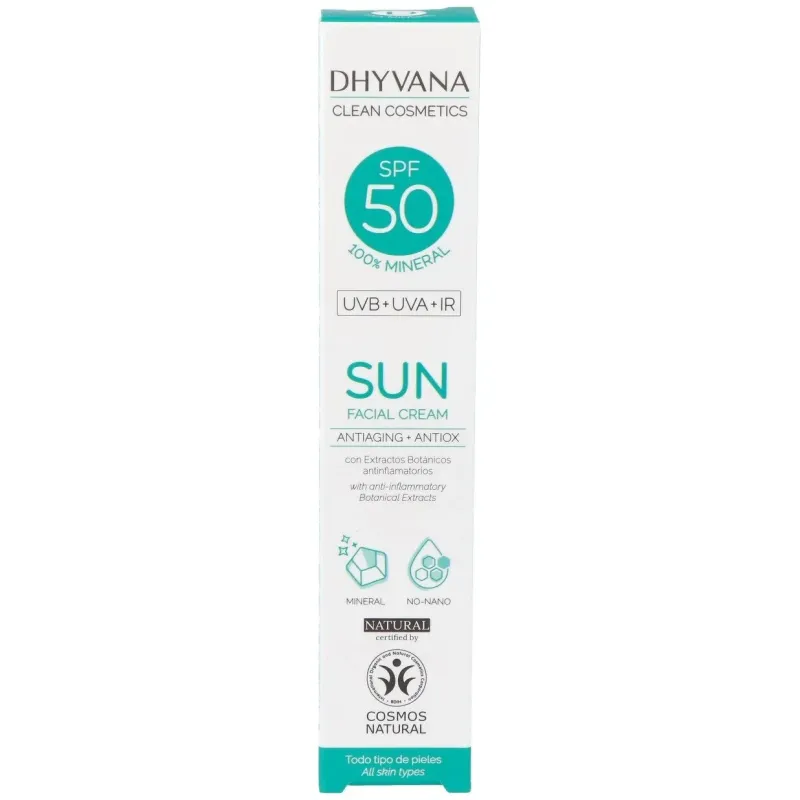 Solar spf50 sun con acido hialuronico 50ml. eco | Farmacia Barata
