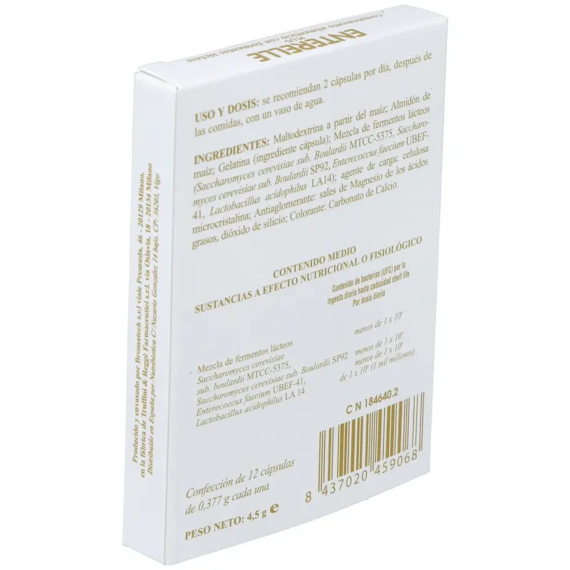 Bromatech enterelle plus 12caps | Farmacia Barata
