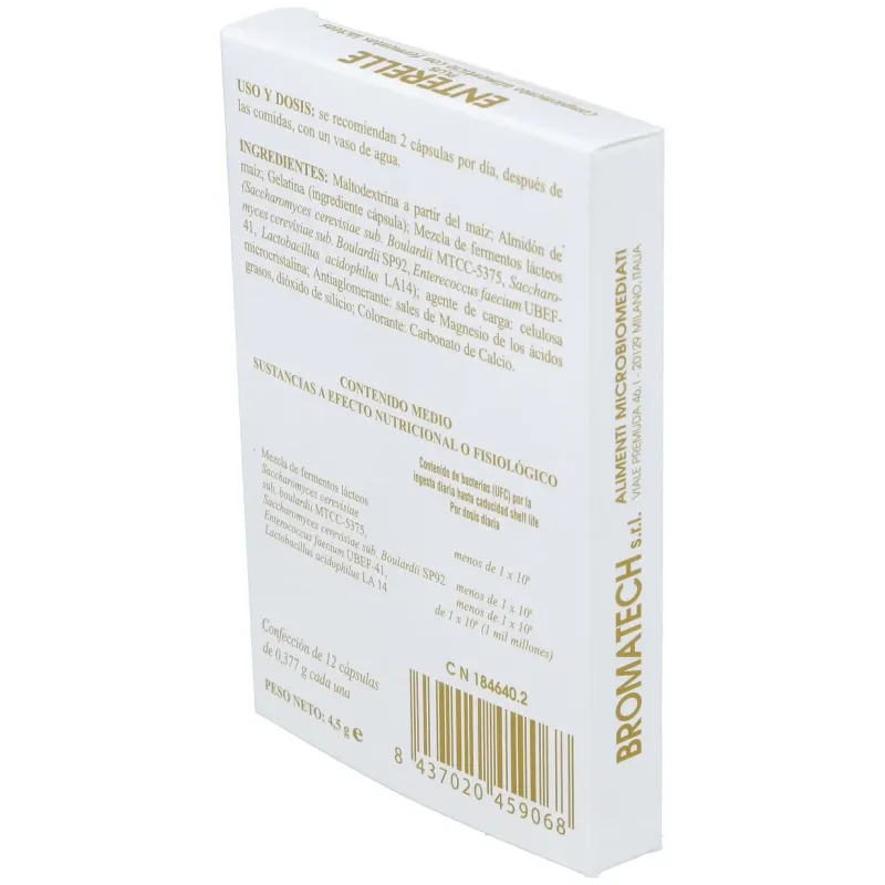Bromatech enterelle plus 12caps | Farmacia Barata