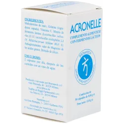 Bromatech acronelle integratore alimentare con fermenti lattici 30caps | Farmacia Barata Bromatech acronelle integratore alimentare con fermenti lattici 30caps | Farmacia Barata