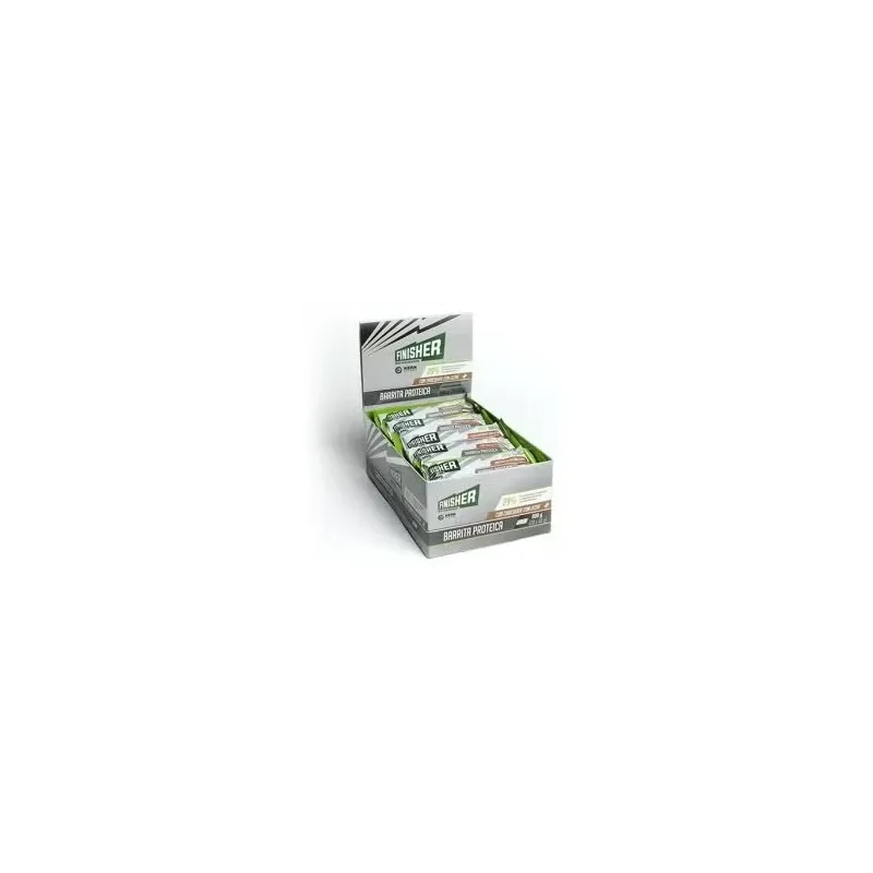 Finisher barritas proteicas chocolate con leche 20 uds | Farmacia Barata