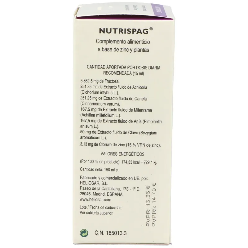 Nutrispag jarabe 150ml. | Farmacia Barata Nutrispag jarabe 150ml. | Farmacia Barata