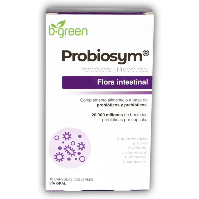 B-green probiótico probiosym 10caps | Farmacia Barata B-green probiótico probiosym 10caps | Farmacia Barata