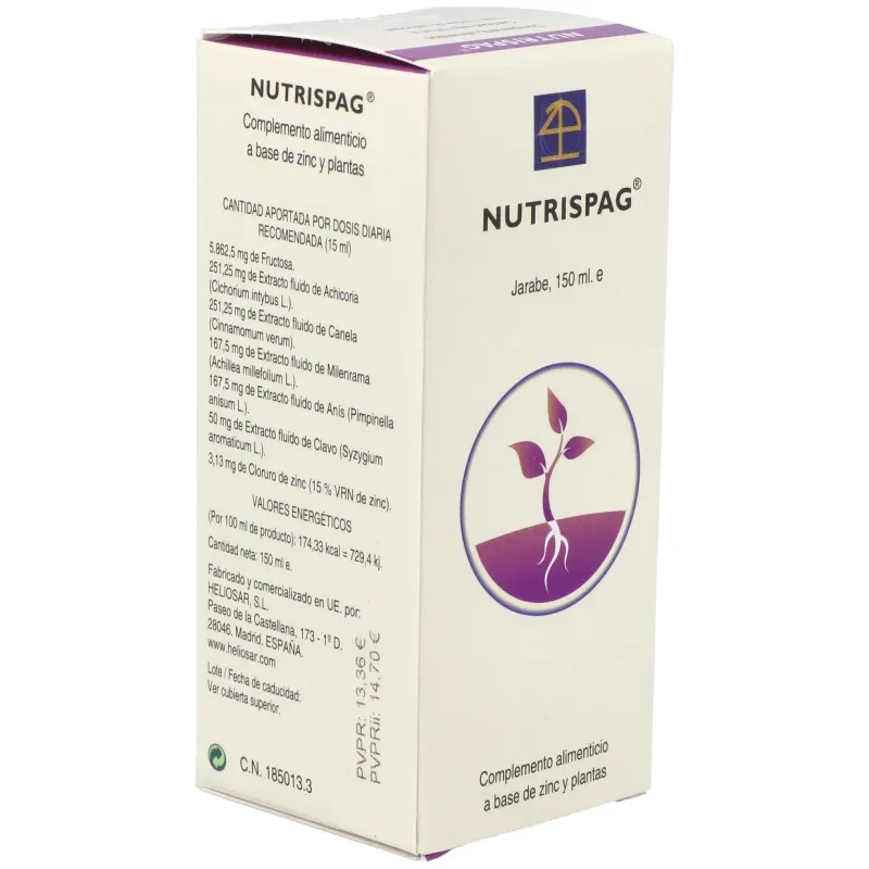 Nutrispag jarabe 150ml. | Farmacia Barata Nutrispag jarabe 150ml. | Farmacia Barata