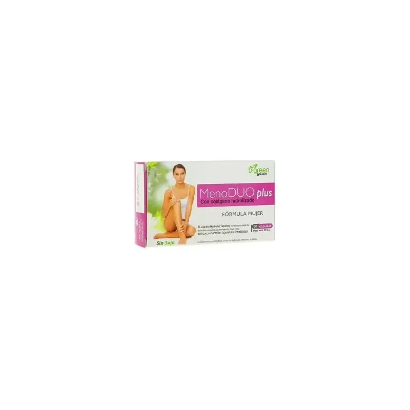 Menopausia menoduo plus b.green 30 capsulas | Farmacia Barata