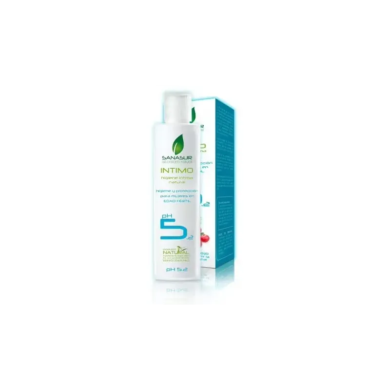 Sanasur gel higiene intima natural ph 5.2 200 ml | Farmacia Barata