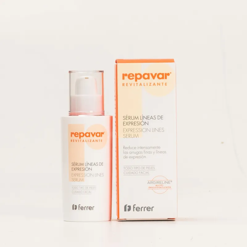 Repavar Antiarrugas Serum Revitalizante, 30ml. Repavar Antiarrugas Serum Revitalizante, 30ml.