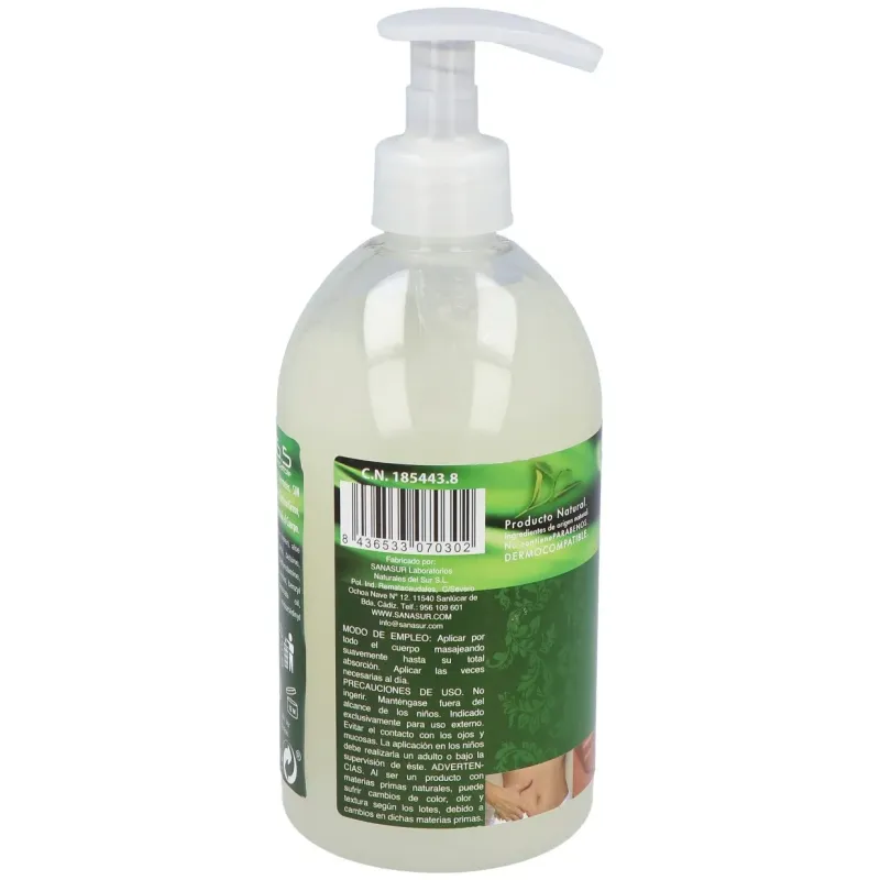 Gel aloe vera con rosa mosqueta y mentol 500ml. | Farmacia Barata