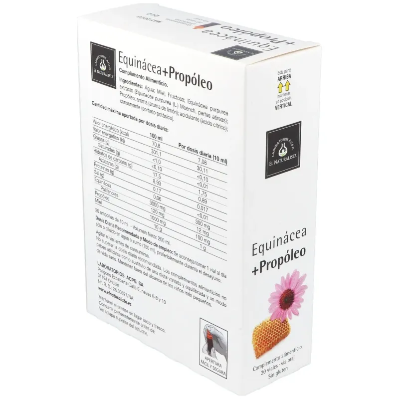 El naturalista equinacea + propóleo 20 viales | Farmacia Barata El naturalista equinacea + propóleo 20 viales | Farmacia Barata