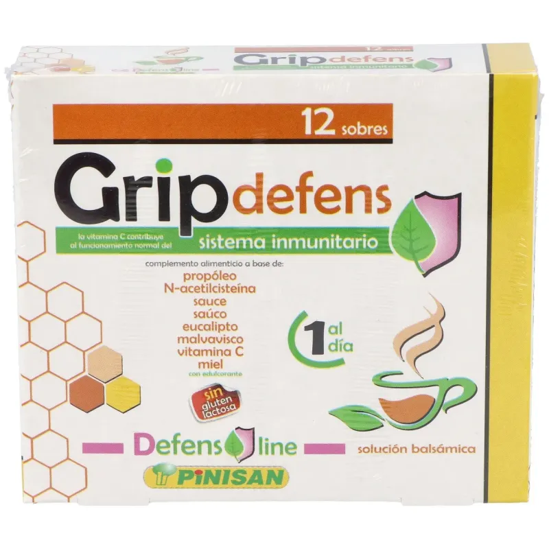 Pinisan grip defens 12 sobres | Farmacia Barata Pinisan grip defens 12 sobres | Farmacia Barata