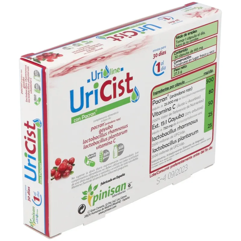 Pinisan uricist 30caps | Farmacia Barata