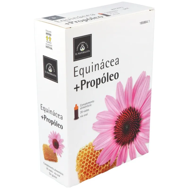 El naturalista equinacea + propóleo 20 viales | Farmacia Barata El naturalista equinacea + propóleo 20 viales | Farmacia Barata