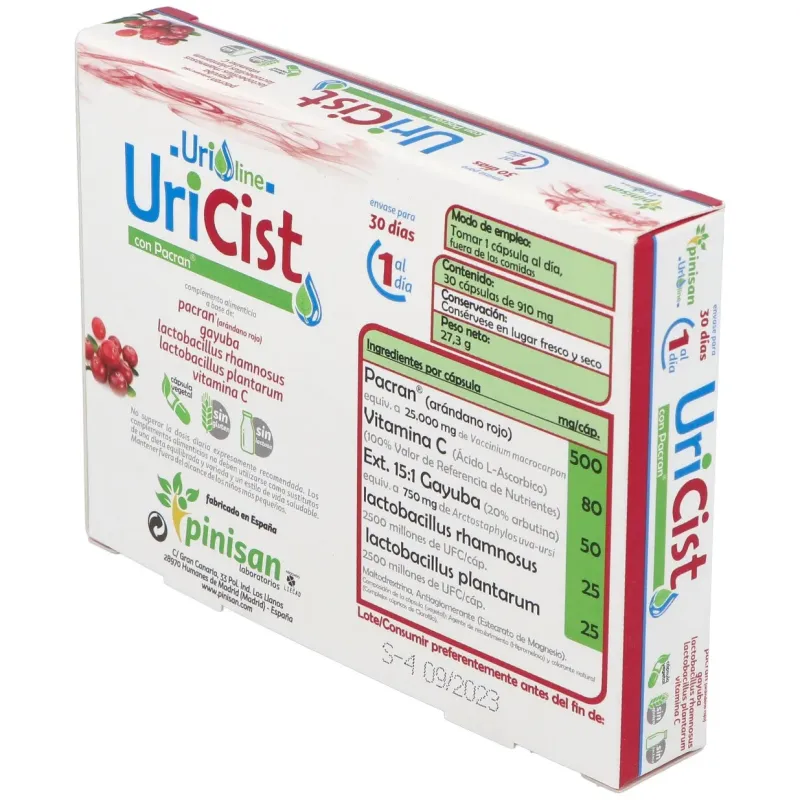 Pinisan uricist 30caps | Farmacia Barata
