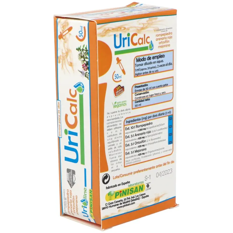 Uricalc 50ml. | Farmacia Barata