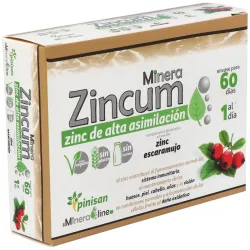 Pinisan minera zincum 60caps | Farmacia Barata