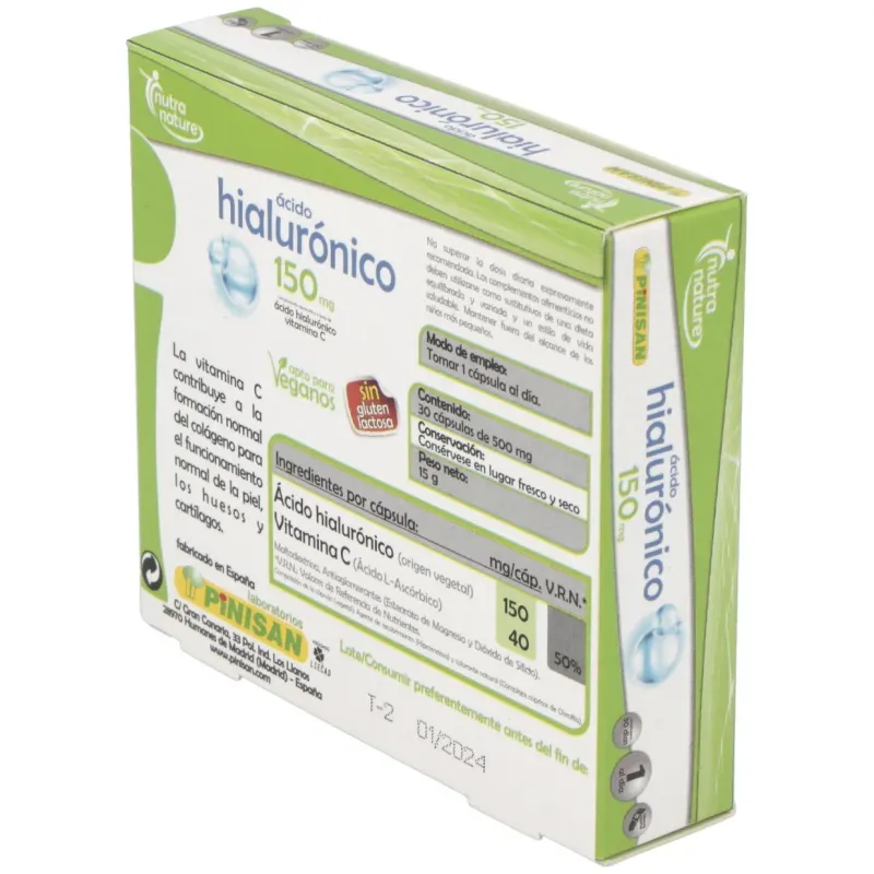 Pinisan nutranature acido hialuronico 30caps | Farmacia Barata Pinisan nutranature acido hialuronico 30caps | Farmacia Barata
