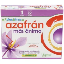 Relax line azafran mas animo 30cap.