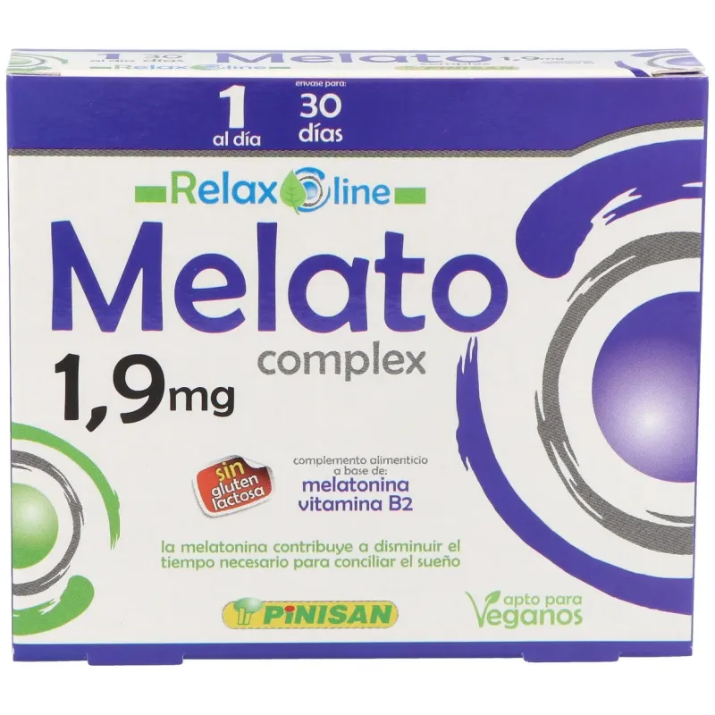 Relax line melato 1,9mg. 30cap. | Farmacia Barata Relax line melato 1,9mg. 30cap. | Farmacia Barata