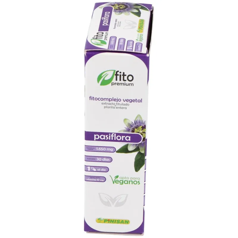 Pinisan fito premium pasiflora 30caps | Farmacia Barata