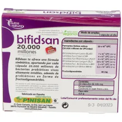 Pinisan bifidsan 20.000 millones de ufc 20 cápsulas | Farmacia Barata