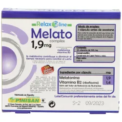 Relax line melato 1,9mg. 30cap. | Farmacia Barata Relax line melato 1,9mg. 30cap. | Farmacia Barata