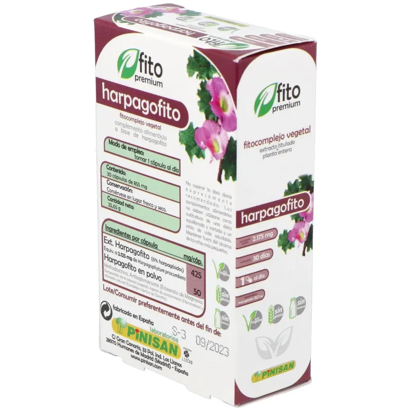 Fito premium - harpagofito - pinisan - 30 cápsulas | Farmacia Barata