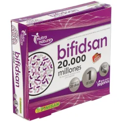 Pinisan bifidsan 20.000 millones de ufc 20 cápsulas | Farmacia Barata