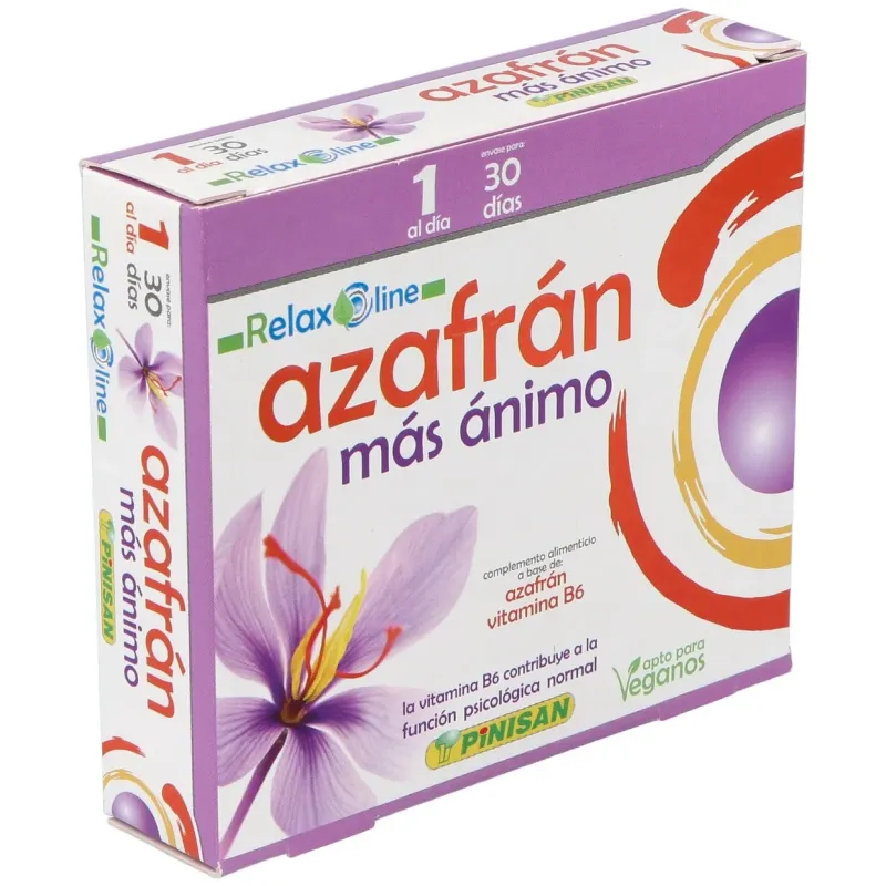 Relax line azafran mas animo 30cap. | Farmacia Barata Relax line azafran mas animo 30cap. | Farmacia Barata