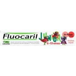 Fluocaril pasta junior frutos rojos 75ml
