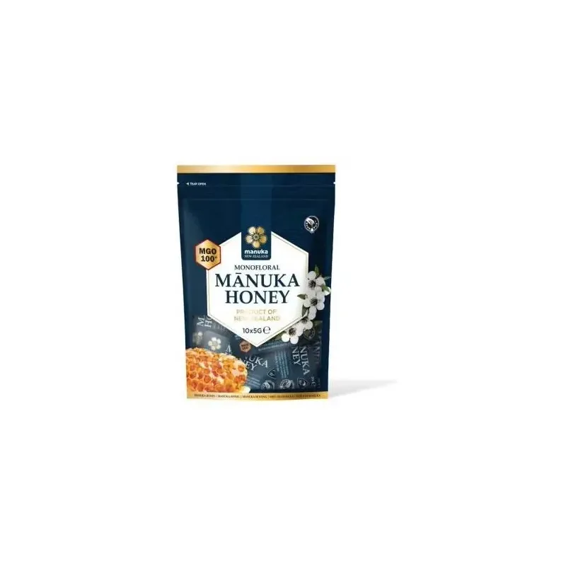 Manuka health miel de manuka rawmgo 100+ monofloral 10uds | Farmacia Barata