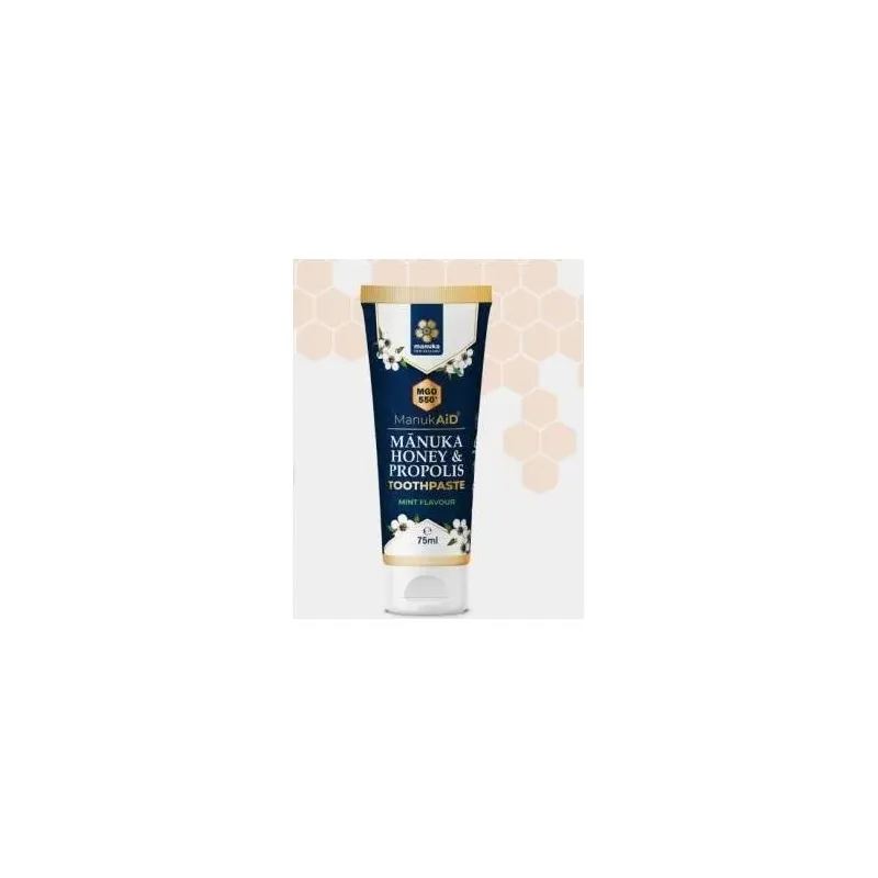 Manuka new zealand dentifrico mgo 550+ manuka honey y propolis 75ml | Farmacia Barata